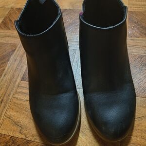 Old Navy Girls Black Ankle Bootie 12T